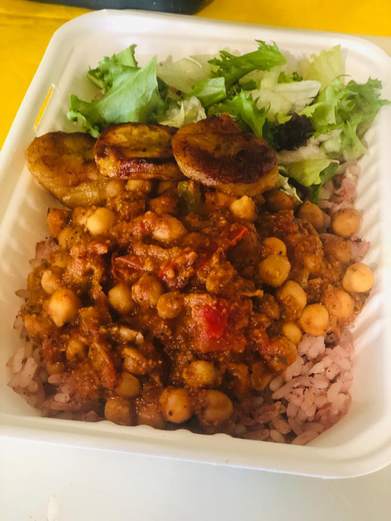 Chickpea Curry Meal (vegetarian)